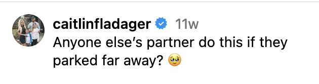 Instagram comment
